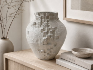 Harper Vase - Vanilla Ice