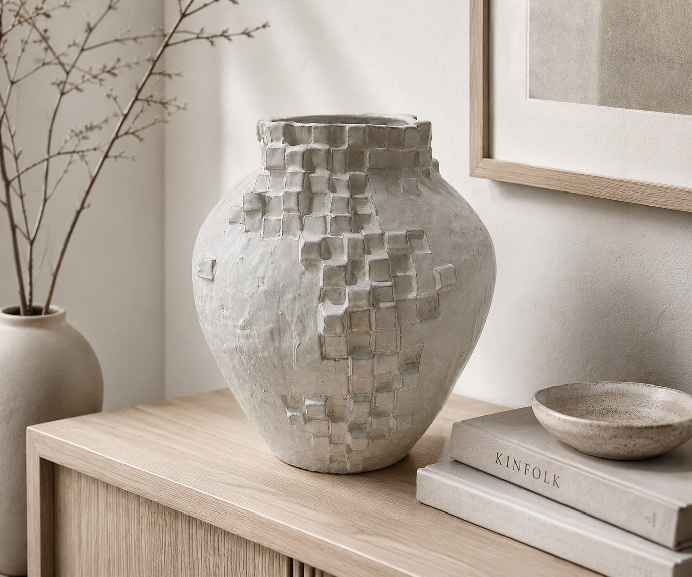 Harper Vase - Vanilla Ice
