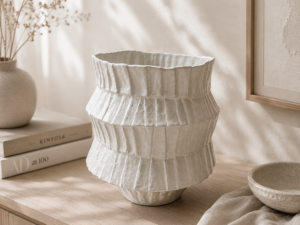Lyndon Vase - Vanilla Ice