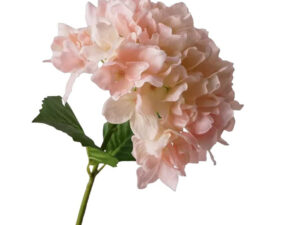 Real Touch Pink Hydrangea Stem, 50cm