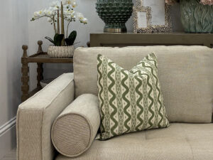 Cushion - Ikat Olive 45x45cm