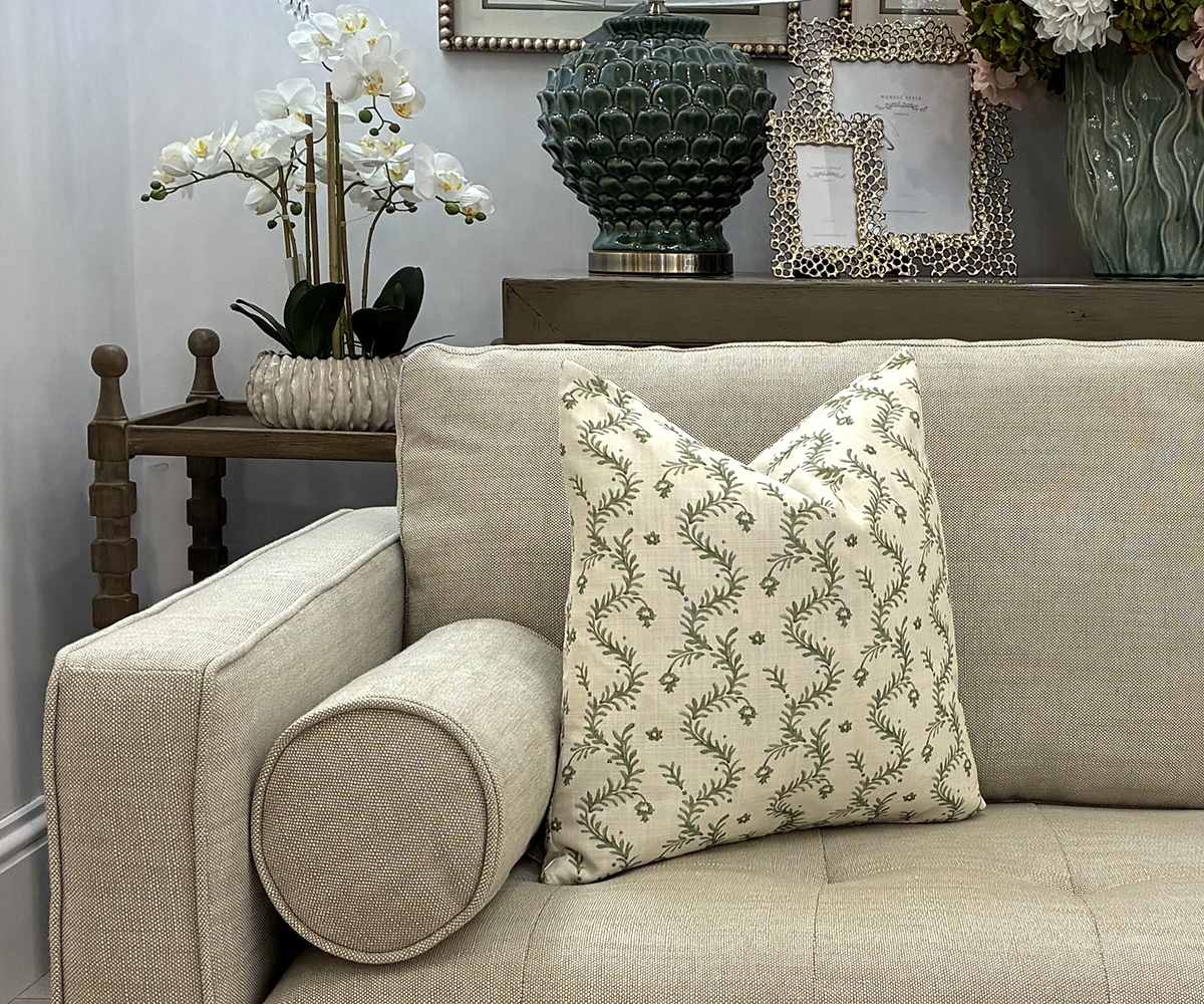 Cushion - Sprig Green 45x45cm