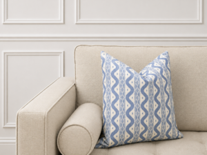 2 for £30 - Cushion - Ikat Indigo 45x45cm