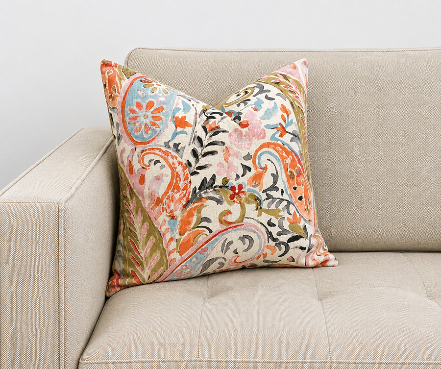 2 for £30 - Cushion - Kandara Mango 45x45cm