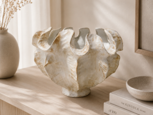 Moonscape Vase - Vanilla Ice