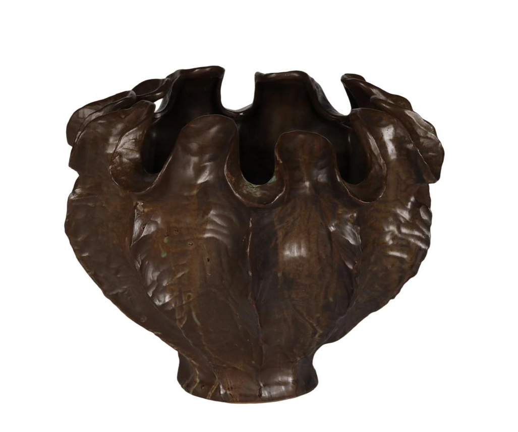 Moonscape Vase - Espresso