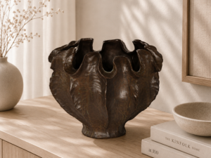 Moonscape Vase - Espresso