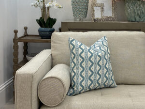 Cushion - Ikat Sea 45x45cm