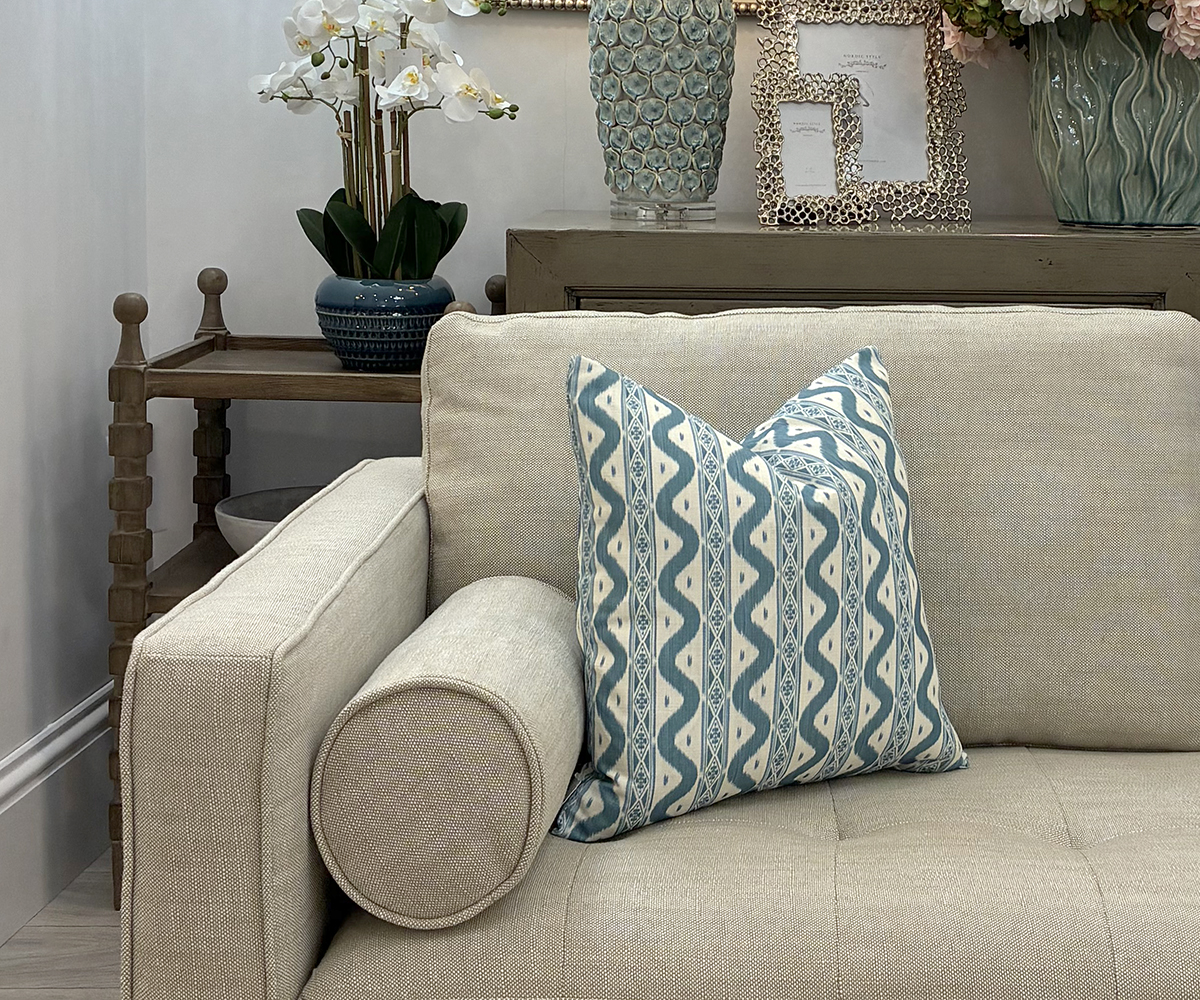 Cushion - Ikat Sea 45x45cm