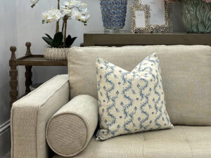 Cushion - Sprig Blue 45x45cm