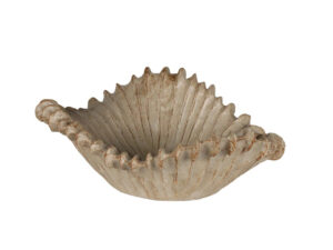 Large Wave Bowl - Cappuccino