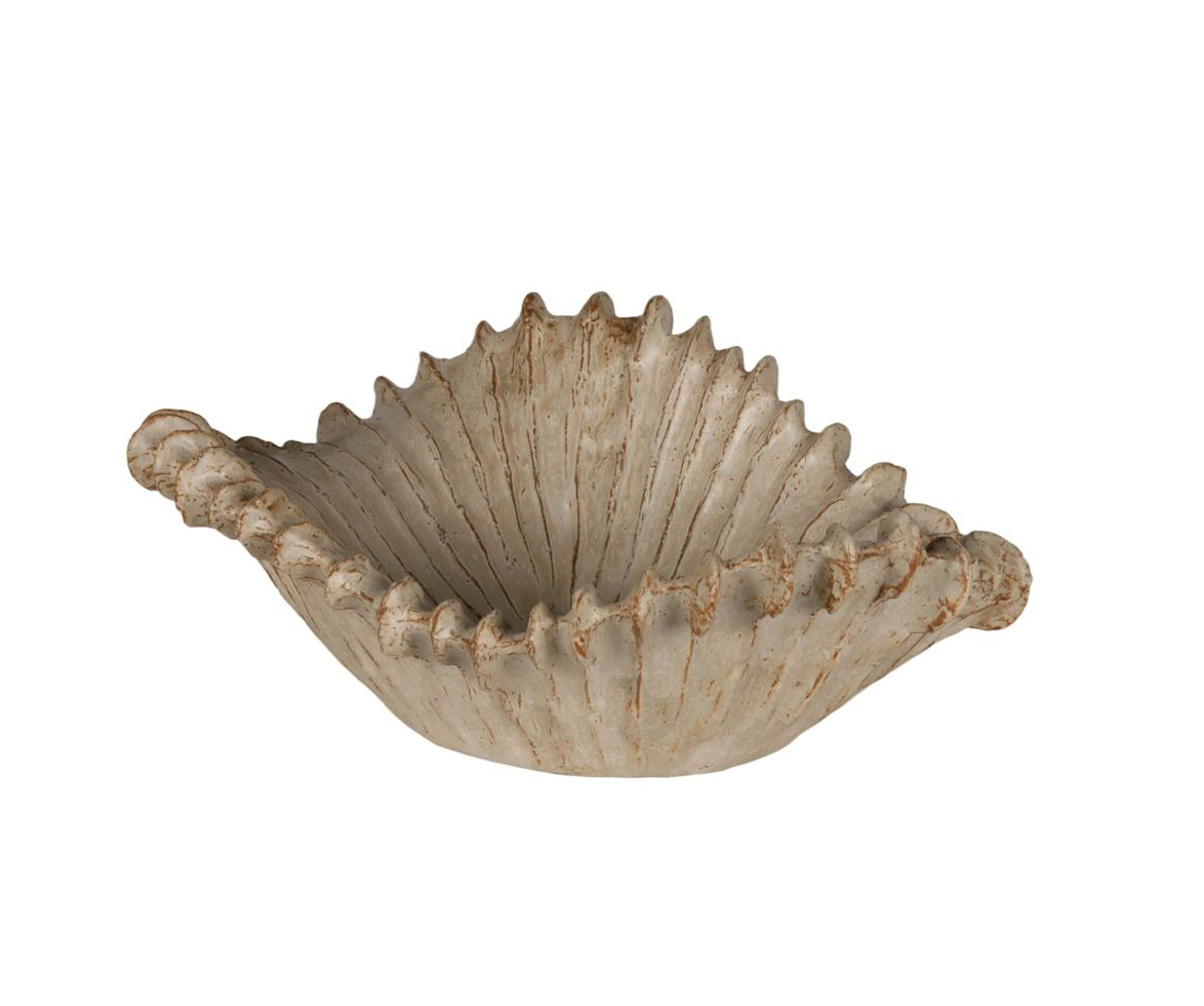 Large Wave Bowl - Cappuccino