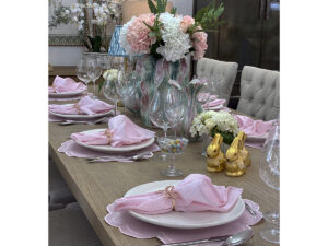 Napkin & Placemat Set in Candy Floss