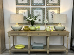 DISCONTINUED - LAST ONE - Henley 3 Drawer Oak Console Table in Light Oak