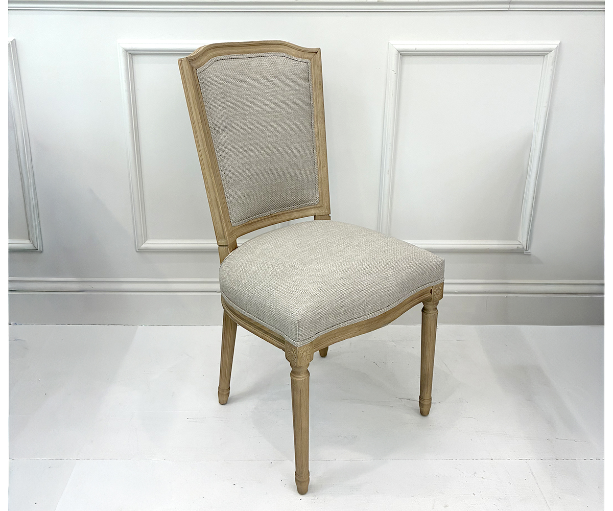 Halland Upholstered Dining Chair in Porridge