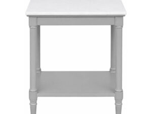 Hector Side Table with Marble Top