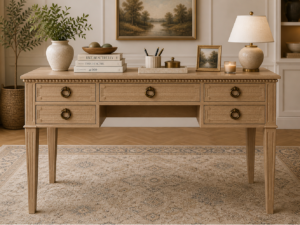 PRE-ORDER - Gustavian Oak Desk